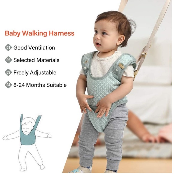 Handheld Baby Walking Harness for Kids - Picture 2 of 13